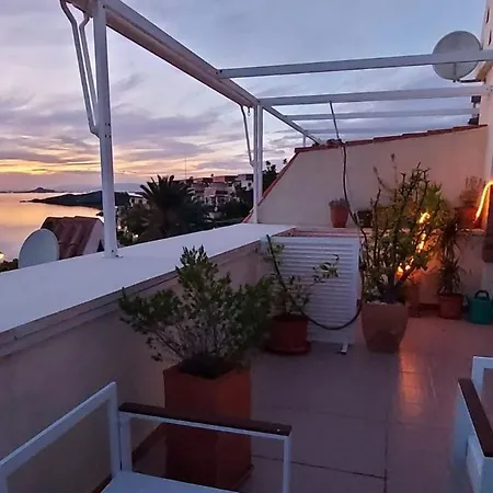 Nido Del Deluxe 1a Linea Terraza Indoorpool Wifi Aire Netflix 10 Metros A Cala Del Pino Apartment *