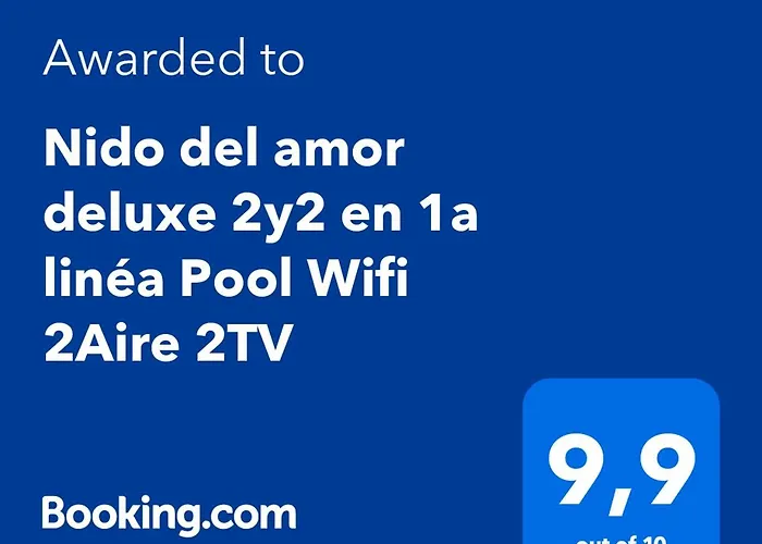 Nido Del Deluxe 1a Linéa Terraza Indoorpool Wifi Aire Netflix 10 Metros A Cala Del Pino Apartamento