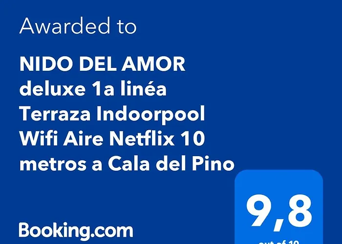 Nido Del Deluxe 1a Linéa Terraza Indoorpool Wifi Aire Netflix 10 Metros A Cala Del Pino * La Manga del Mar Menor