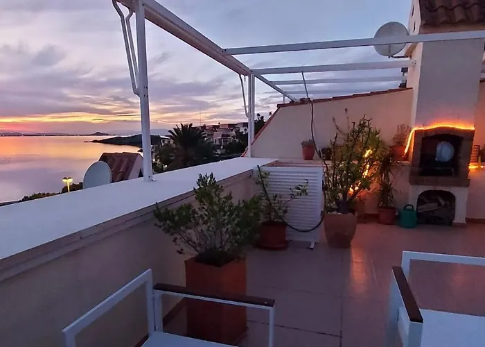 Nido Del Deluxe 1a Linea Terraza Indoorpool Wifi Aire Netflix 10 Metros A Cala Del Pino Διαμέρισμα *